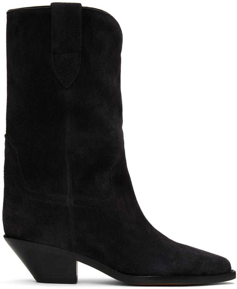 Облекло ISABEL MARANT Isabel Marant Dahope Suede Cowboy Boots Черно | 23PBO0005FA-A1A07S