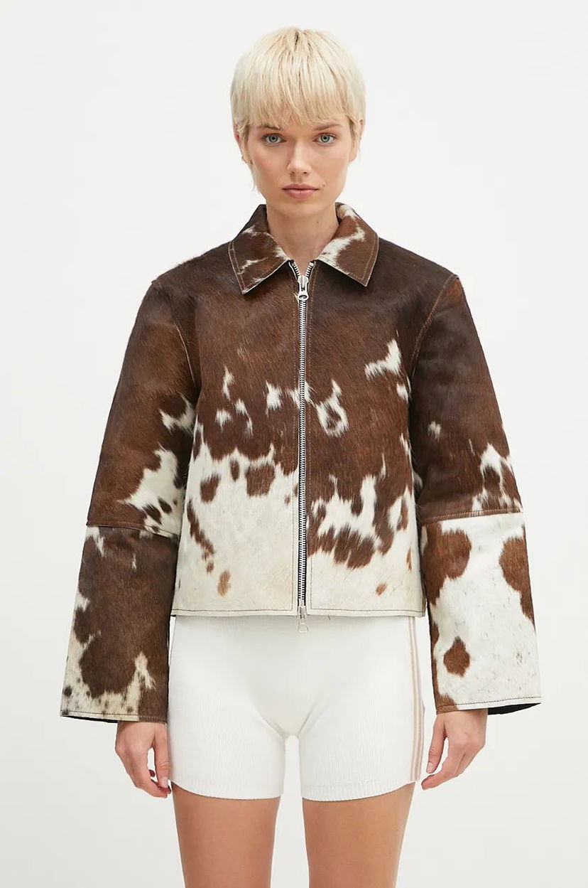Яке Samsoe Samsoe Suede Jacket Кафяво | F24300022