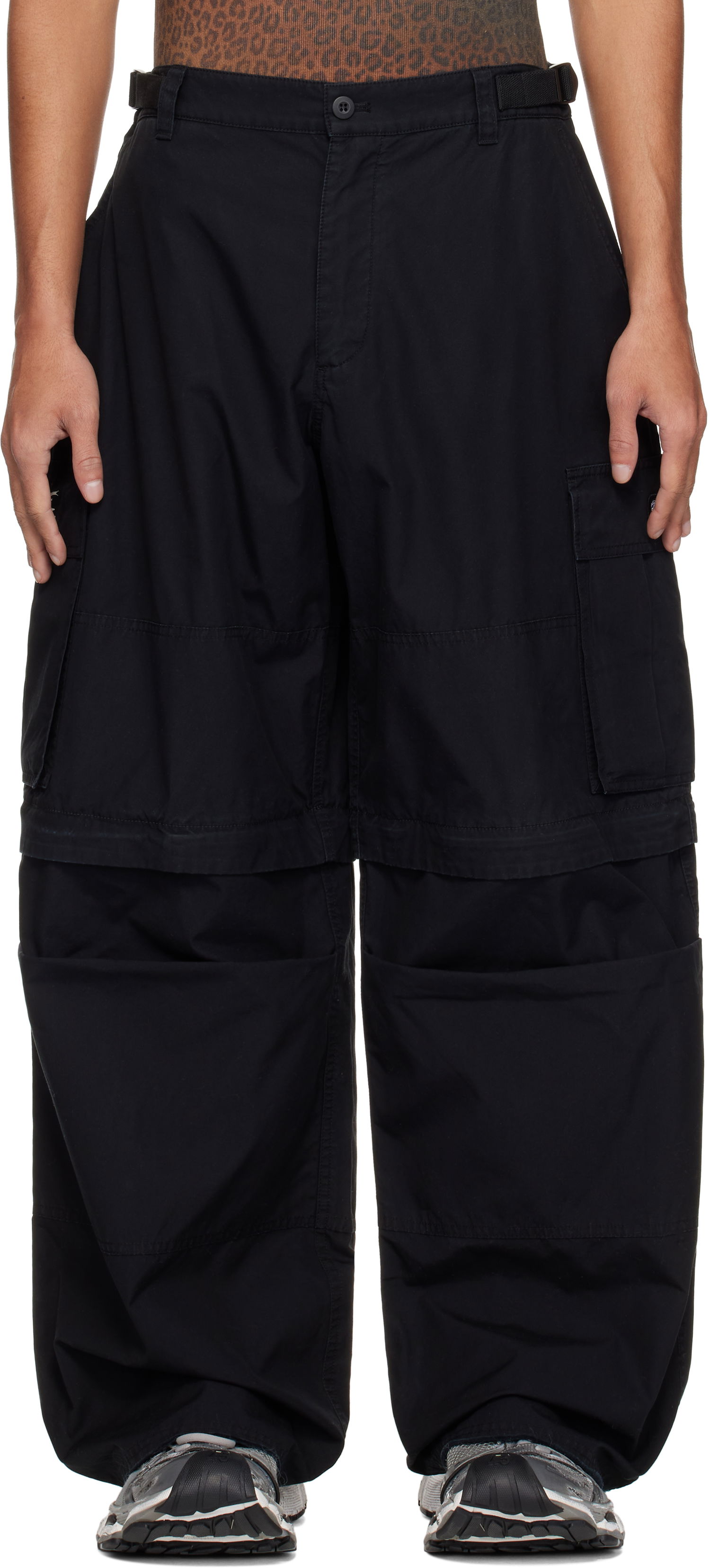 Карго панталони 032C 032c Intermission Cargo Pants Черно | S25-URW-1001-000, 0
