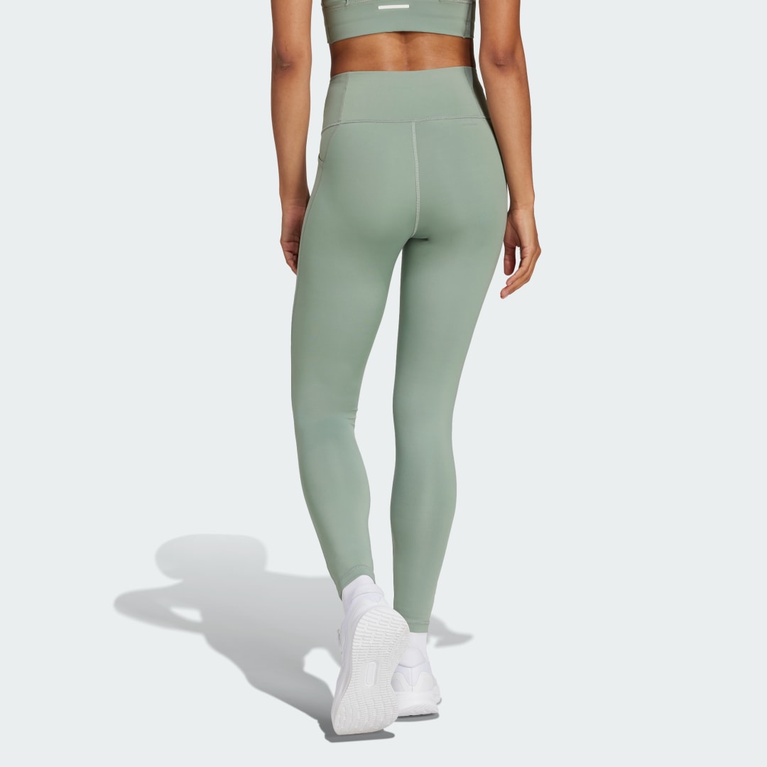 Клинове adidas Performance Running Essentials 7/8 Tights Зелено | JJ3068, 1