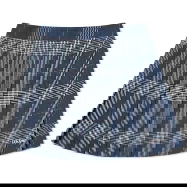 Пола BAPE Embroidery Check Pleated Skirt Тъмно синьо | 001SKI302002L-NVY, 0