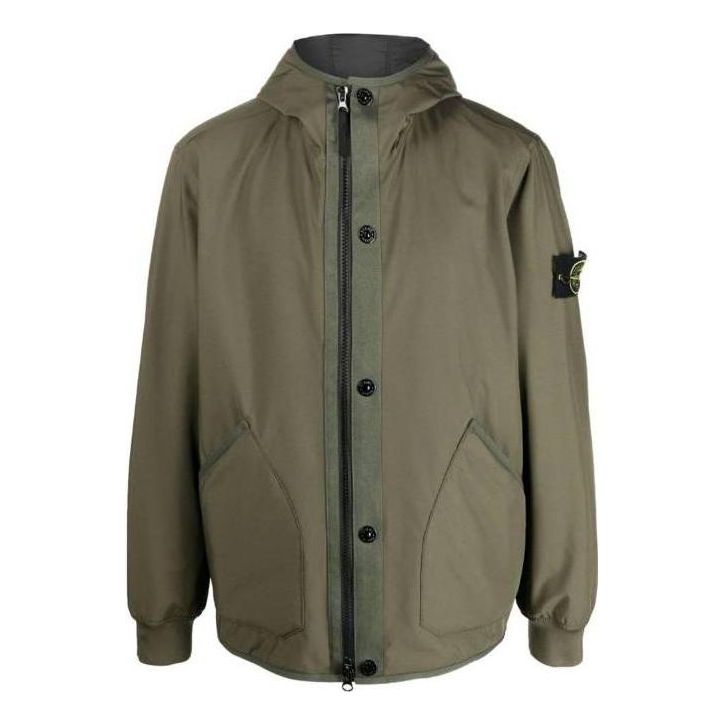 Парка Stone Island Insulated Hooded  Jacket Зелено | 791541027-V0058, 0