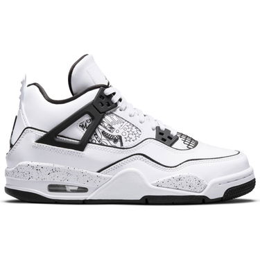 Кецове и обувки Jordan Air Jordan 4 Retro "DIY" GS Бяло | DC4101-100, 2