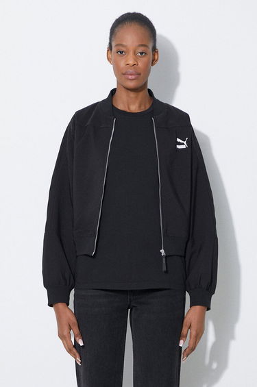 Яке бомбър Puma Shiny Bomber Jacket Черно | 623696, 0