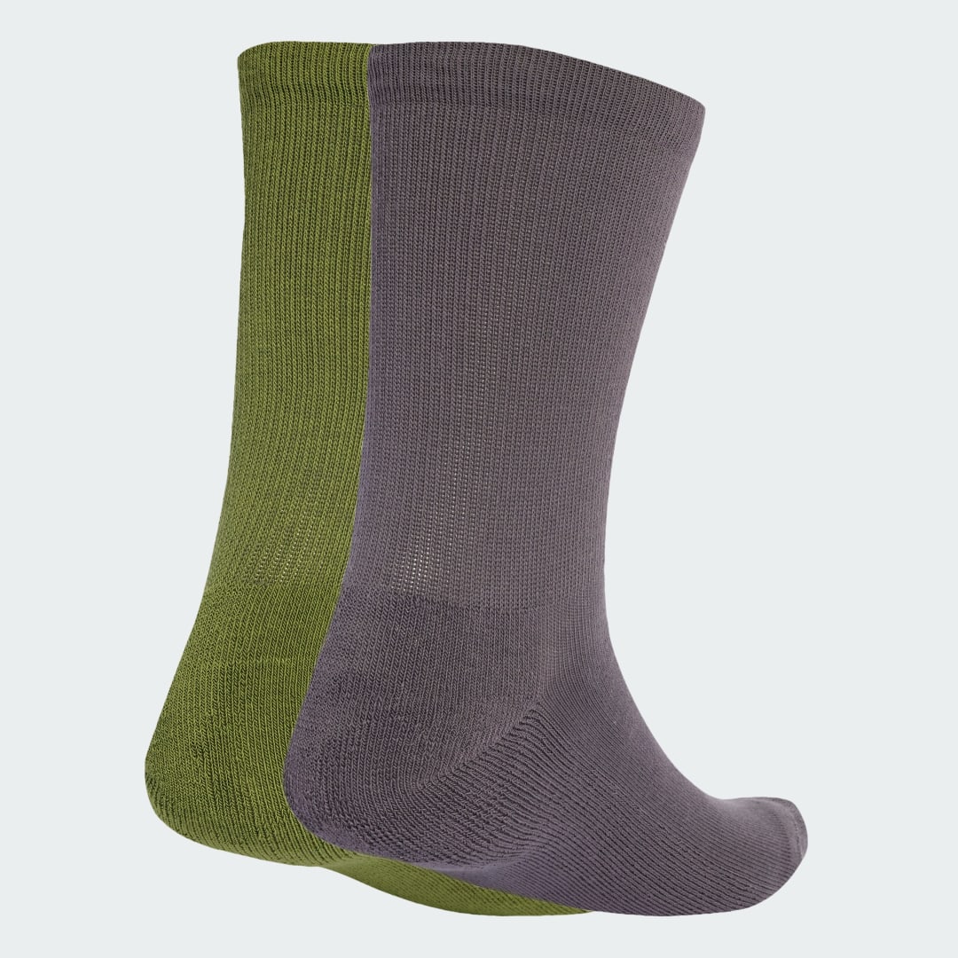 Чорапи adidas Performance Two-toned Crew Socks - 2 Pairs Зелено | JV7835, 0