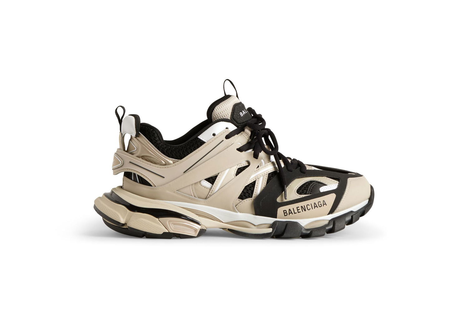 Кецове и обувки Balenciaga Track Beige Black Бежово | 542023W3AC48071, 0