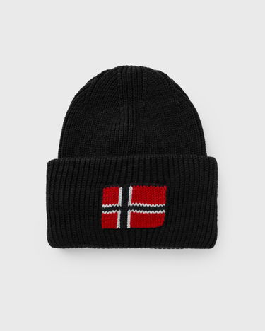 Шапка Napapijri Napapijri F-Evei Beanie Черно | NP0A893P9411, 4