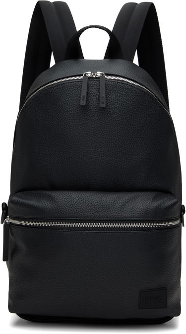 Раница BOSS Faux-Leather Backpack Черно | 50535693, 0