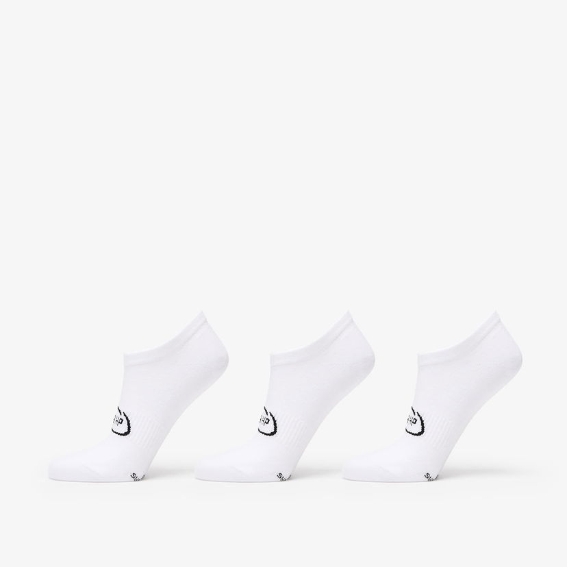 Чорапи Footshop Invisible Socks 3-Pack White Бяло | FTSHP_377