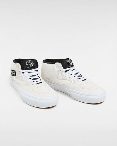 Кецове и обувки Vans Skate Half Cab Shoes (white/black) Unisex White, Size 6 Бяло | VN0A5FCDYB2, 1