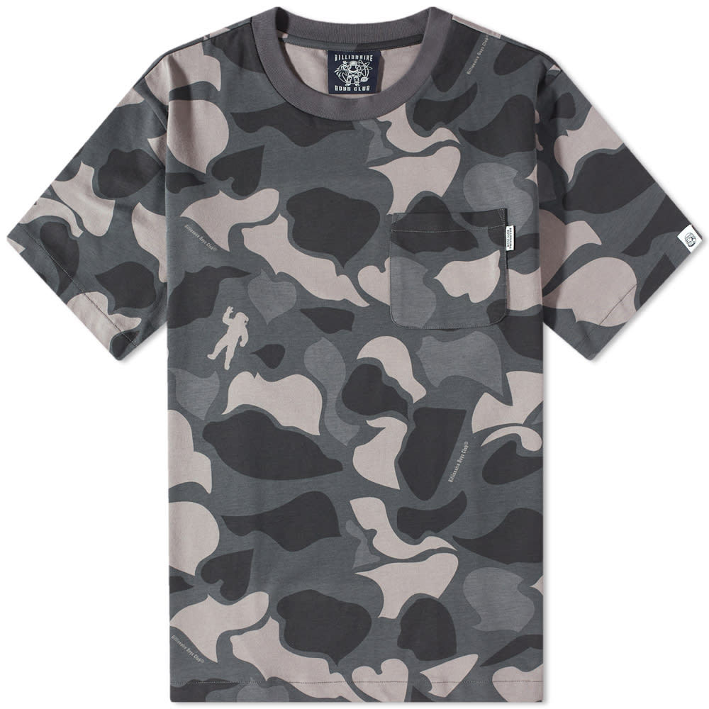 Тениска BILLIONAIRE BOYS CLUB Camo Pocket Tee Сиво | B22434-BLK, 0