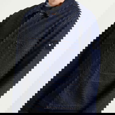 Яке Stone Island Stone Island Denim Jacket Rinsed Large Тъмно синьо | K2S15Q100027-VJ201, 5