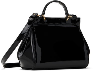 Дамска чанта Dolce & Gabbana Patent Leather Mini Sicily Bag Черно | EB0003 A1067, 2