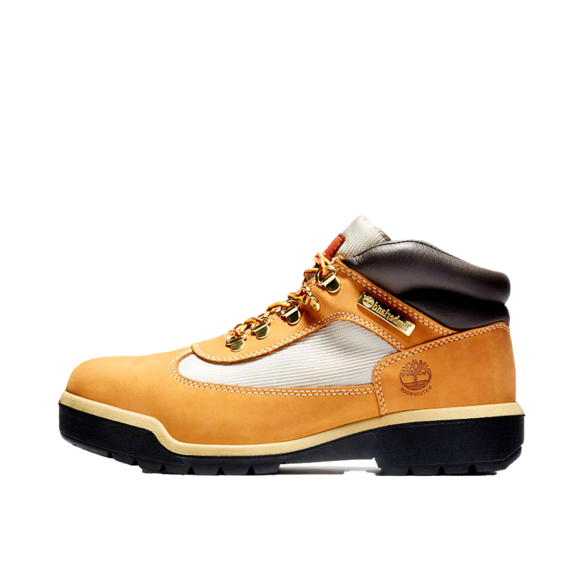 Кецове и обувки Timberland Field Boot Mid Lace Up Waterproof Wheat Жълто | TB0A18RI-231