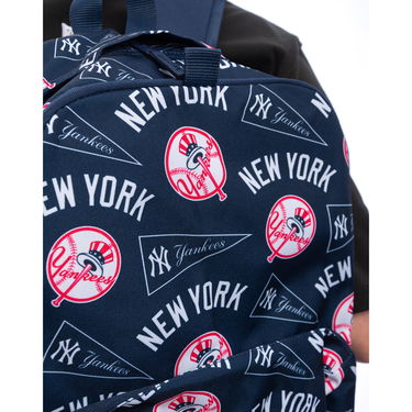 Раница New Era New Era MLB Stadium Printed Backpack NY Yankees Тъмно синьо | 60667089, 1