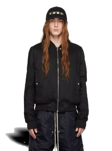 Яке бомбър Rick Owens DRKSHDW Stand Collar Bomber Jacket Черно | DU02C5771 TW