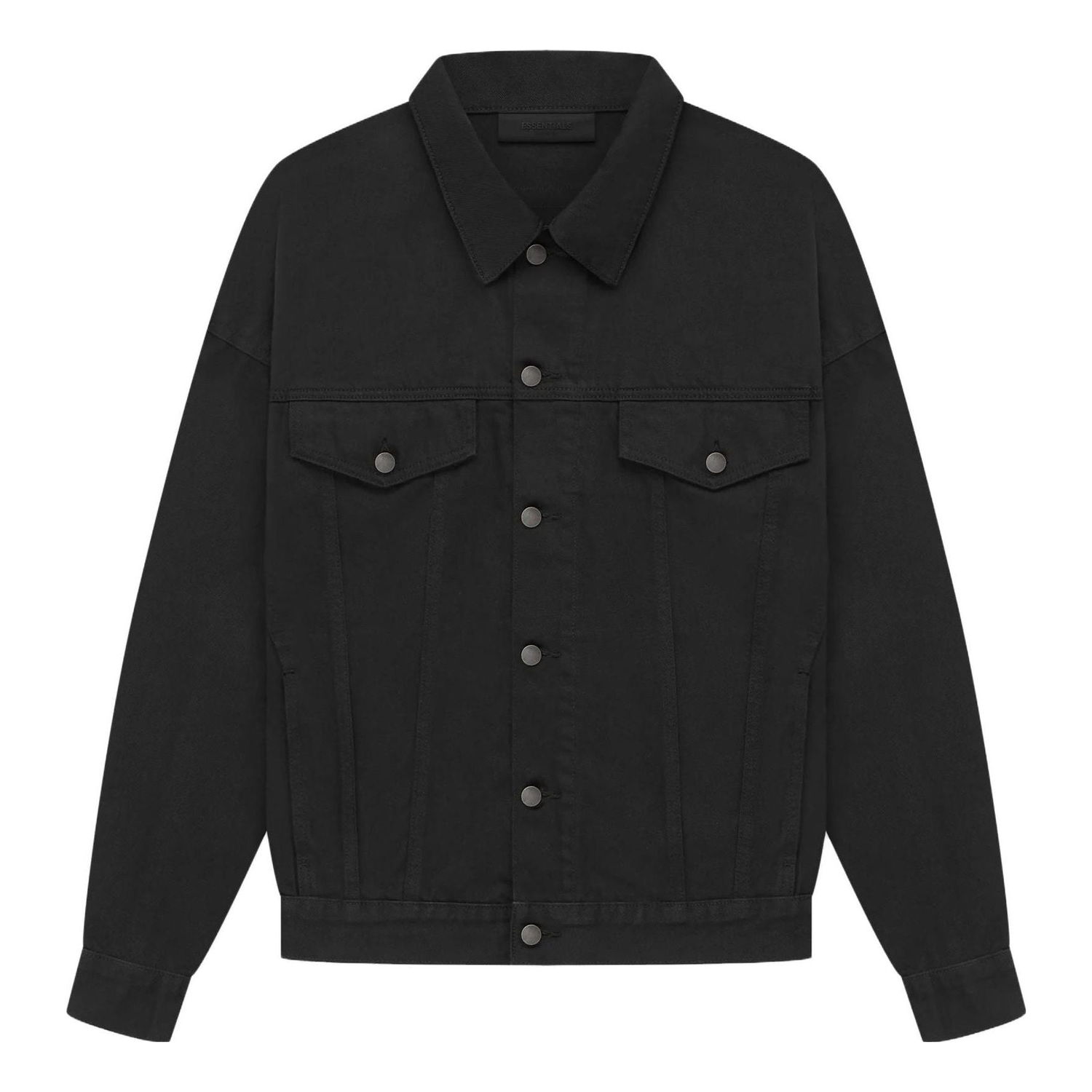 Яке Fear of God Essentials The Collection Denim Jacket Черно | 202SP234270F, 0
