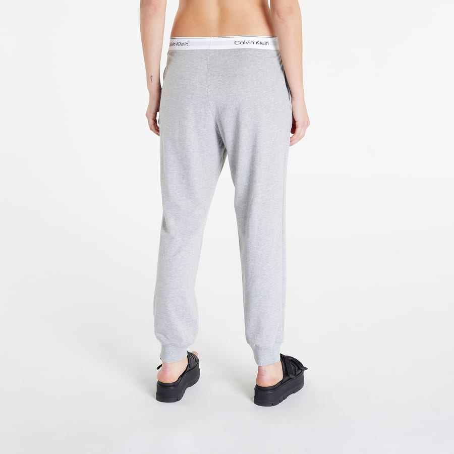 Спортни панталони CALVIN KLEIN Modern Cotton Lw Rf Jogger Сиво | QS6872E P7A, 1
