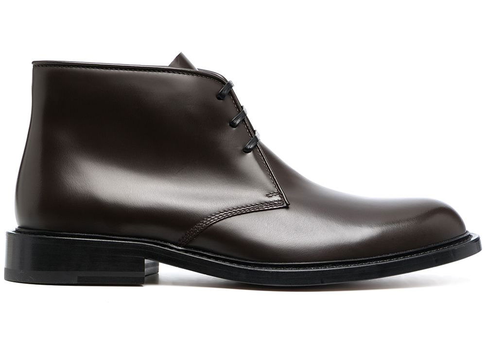 Кецове и обувки Bottega Veneta Leather Chukka Boots Кафяво | 651317V00H02059, 0