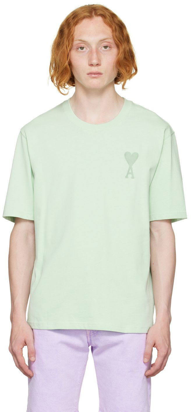 Тениска AMI T-Shirt Зелено | UTS002.726, 0