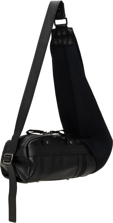 Чанта през рамо Ottolinger Ottolinger Mini Neoprene and Leather Shoulder Bag Черно | 12690052601, 2