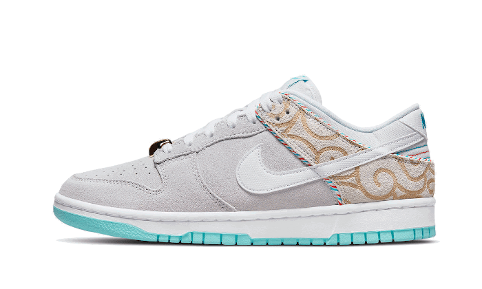 Кецове и обувки Nike Dunk Low SE "Barber Shop Grey" Сиво | DH7614-500, 0