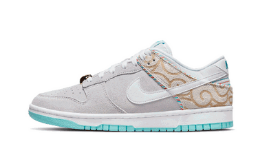 Кецове и обувки Nike Dunk Low SE "Barber Shop Grey" Сиво | DH7614-500, 0