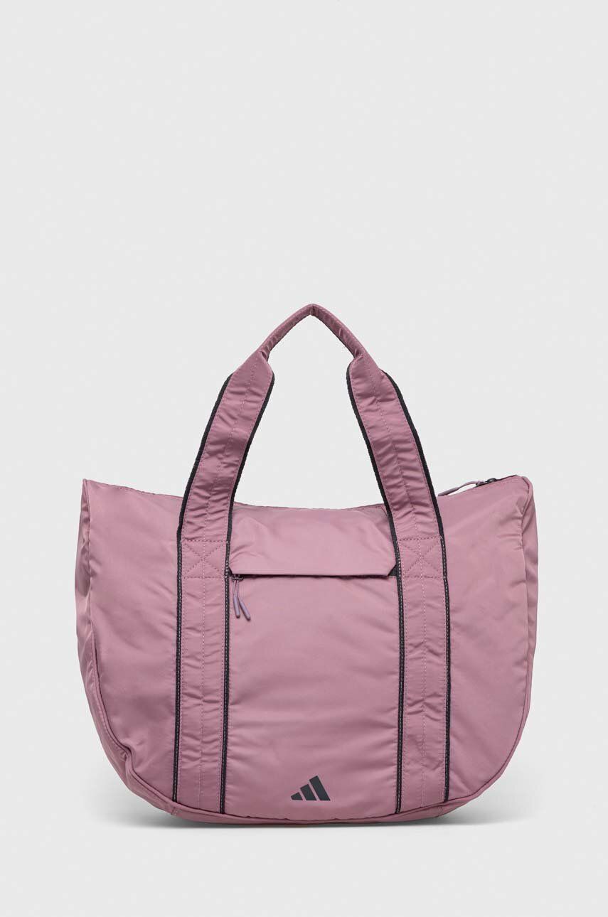 Голяма пазарска чанта adidas Performance Yoga Tote Bag Розово | HZ5945, 0
