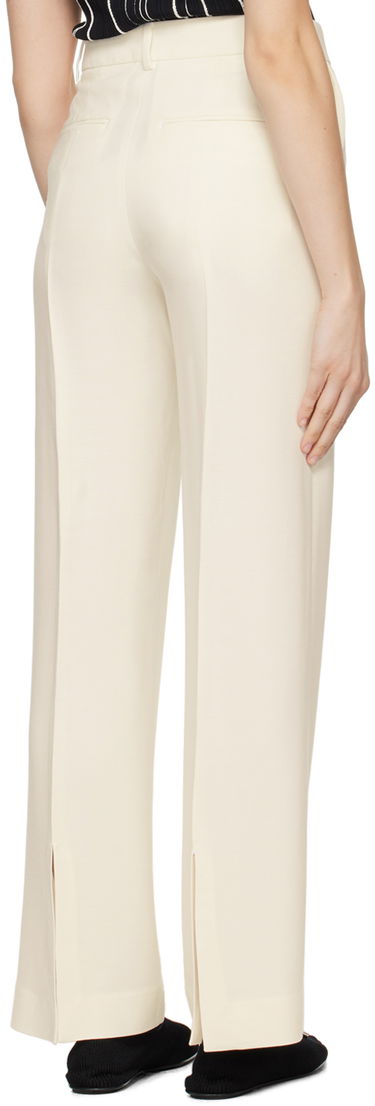 Панталони TOTEME TOTEME Relaxed-Fit Trousers Бяло | 242-WRB1629-FB0106, 2