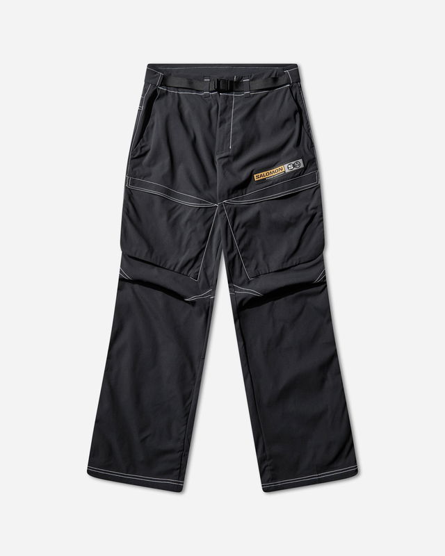 Slam Jam Contrast Stitch Webbing Belt Pants