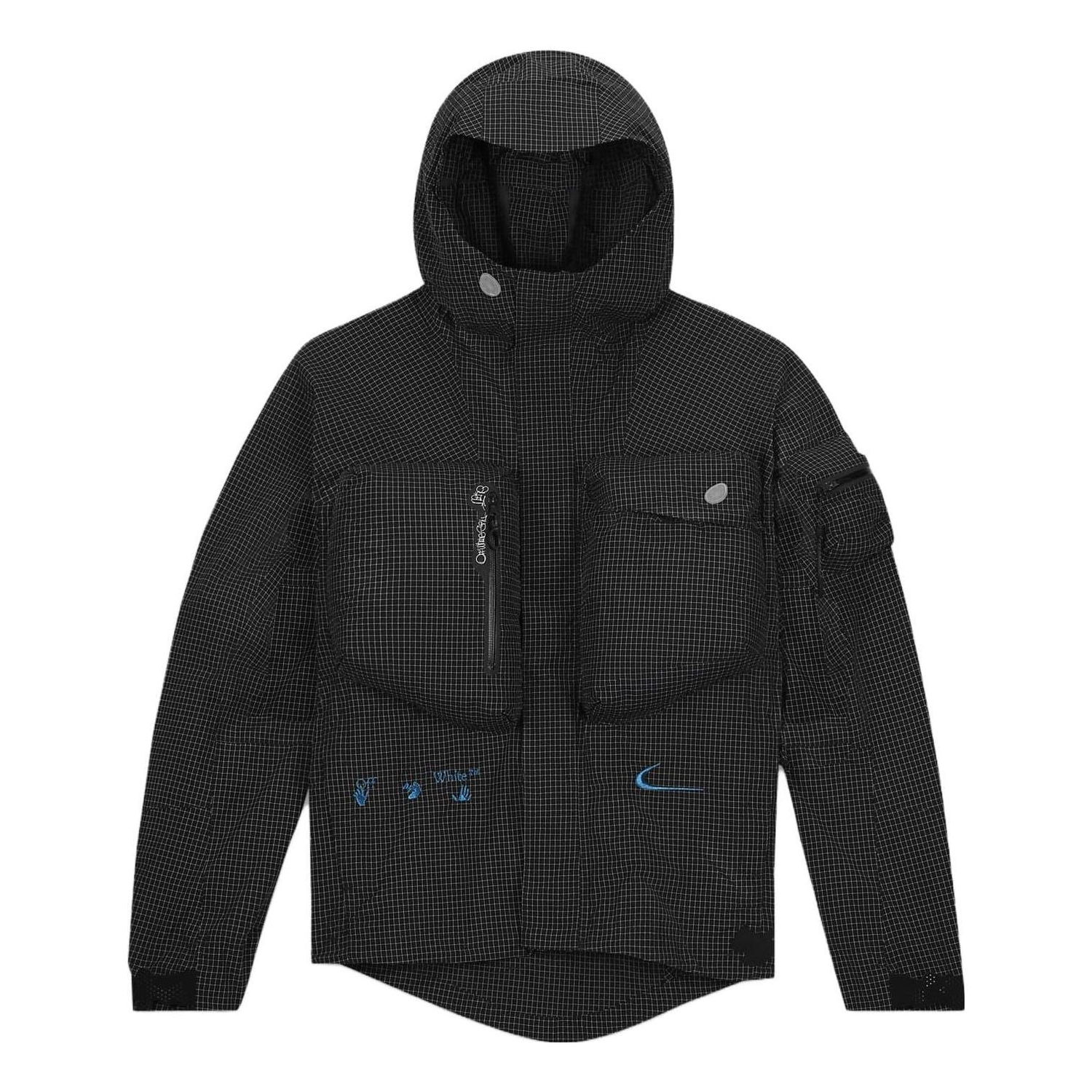 Парка Nike Off-White Hooded Jacket Черно | DN1750-010, 0