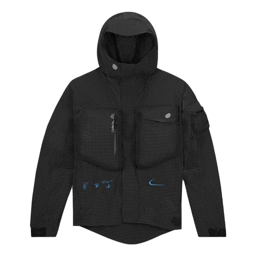 Парка Nike Off-White Hooded Jacket Черно | DN1750-010