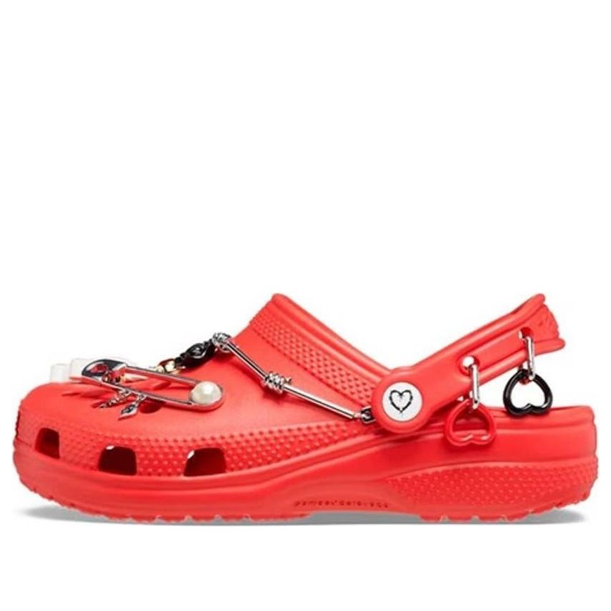 Кецове и обувки Crocs Karol G Classic Clogs with Metal Hearts Червено | 207998-8C1, 0