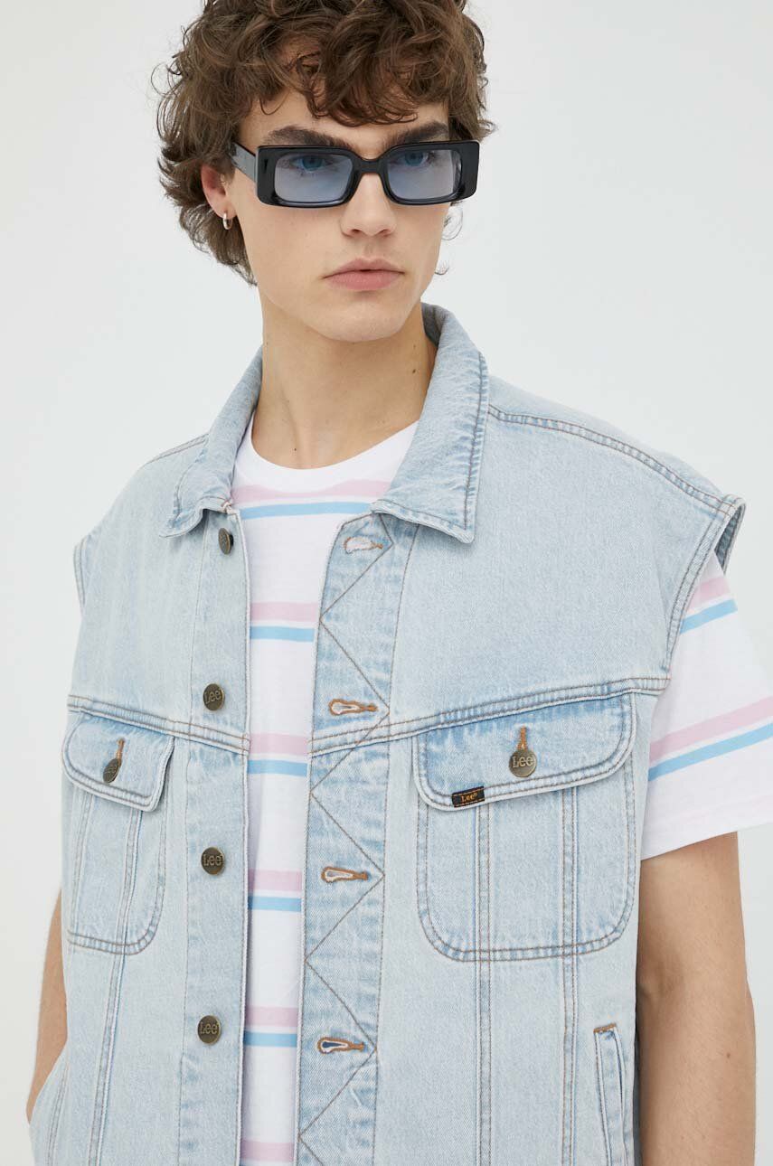 Жилетка Lee ® Relaxed Rider Vest Синьо | L88YMWB89, 0