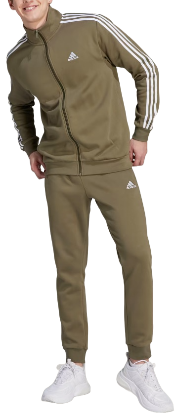 Облекло adidas Performance Sportswear Basic 3S Fleece Кафяво | ij6071, 0