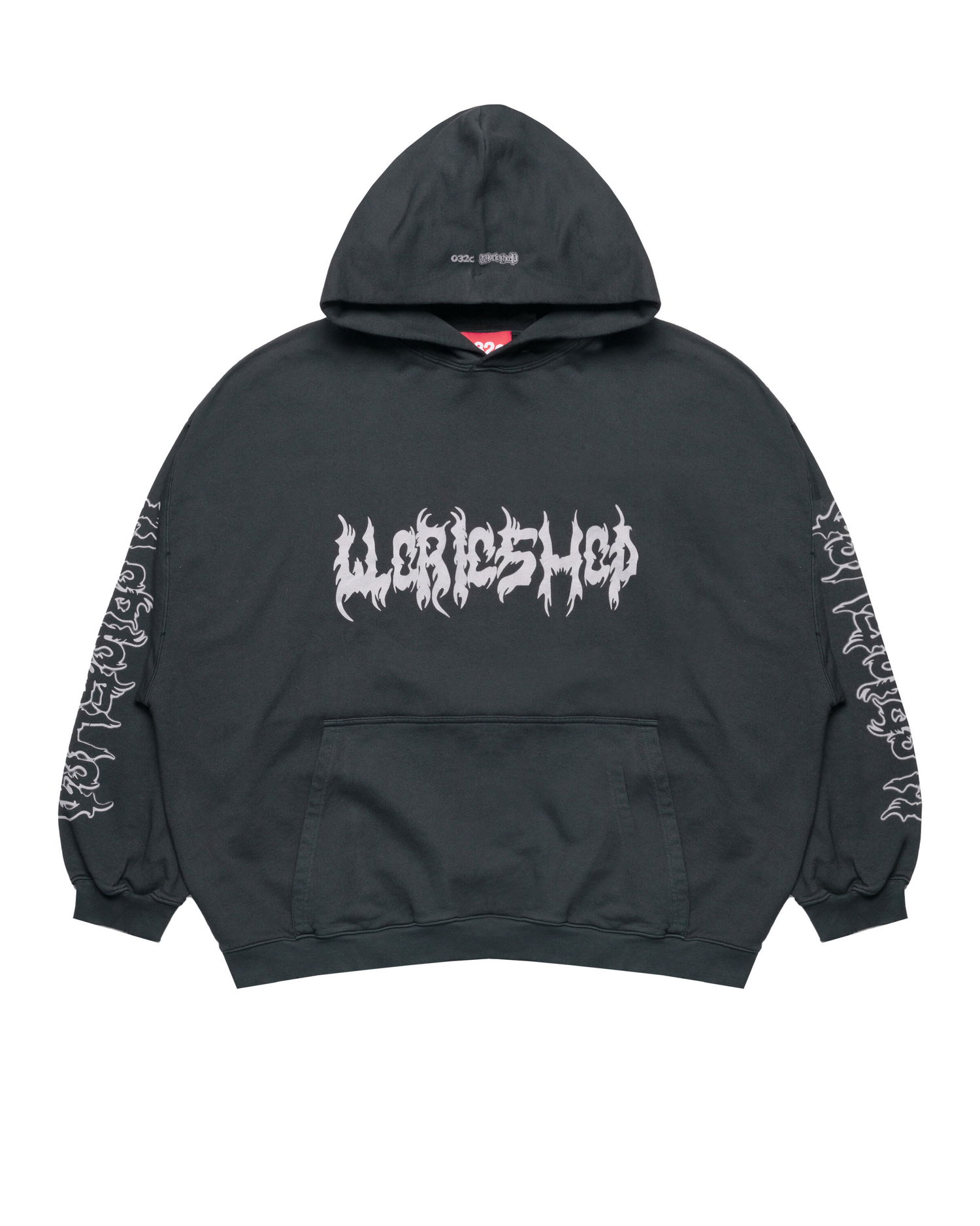 Суитчър 032C Oversized Hoodie "Faithless" Черно | S25-URC-0631-050, 0