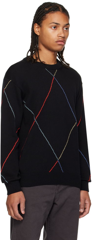 Пуловер Paul Smith PS Paul Smith Argyle Sweater Черно | M2R-225Y-L21870, 1