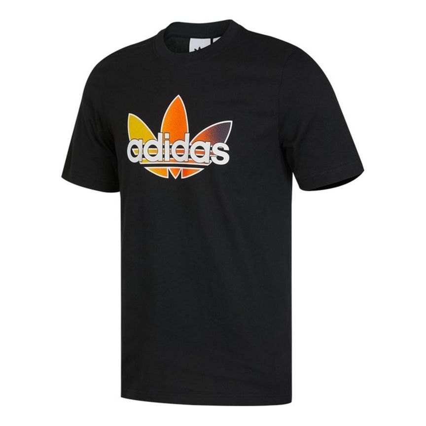 Тениска adidas Originals Originals Gradient Logo Graphic T-Shirt Черно | GN2441, 0