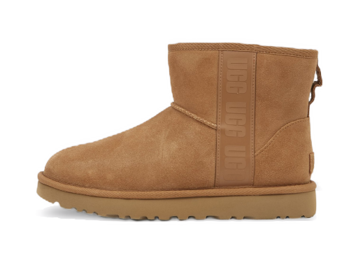 Кецове и обувки UGG Classic Mini Side Logo Кафяво | 1122558_CHE