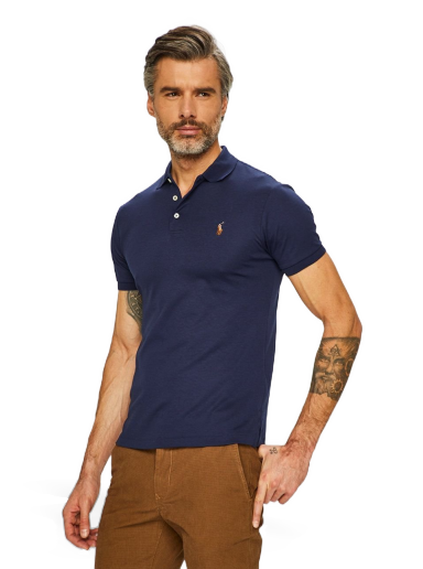 Поло тениска Polo by Ralph Lauren Polo T-Shirt Тъмно синьо | 710685514003