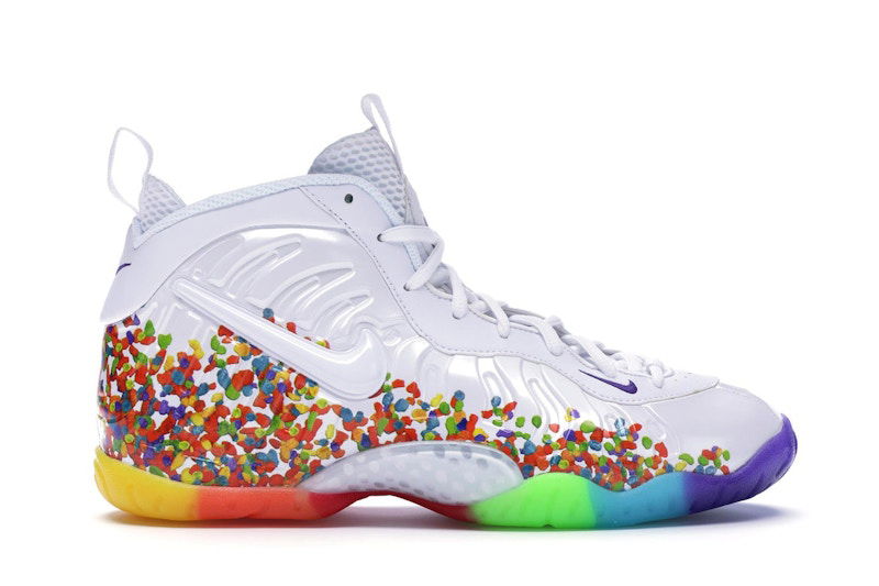Кецове и обувки Nike Air Foamposite One Fruity Pebbles (2017) Бяло | 644792-101, 0
