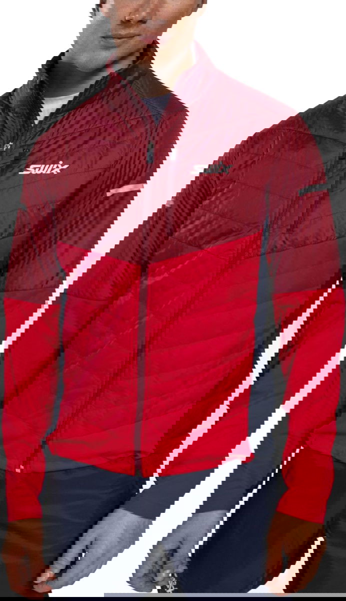 Пухо яке SWIX Swix Dynamic Hybrid Insulated Jacket Червено | 10081-23-94306