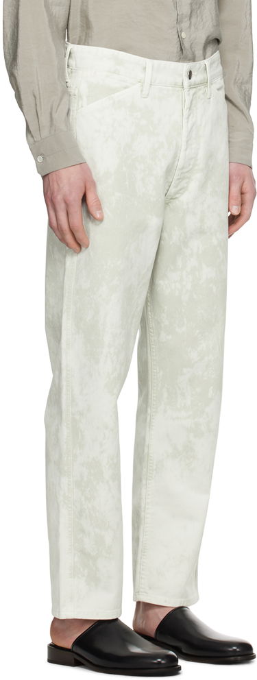 Дънки LEMAIRE Lemaire Curved 5-Pocket Jeans Бяло | PA1055 LD1012, 1