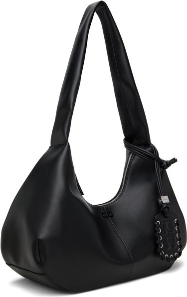 Чанта през рамо GANNI GANNI Medium Shoulder Bag Черно | A6837, 1