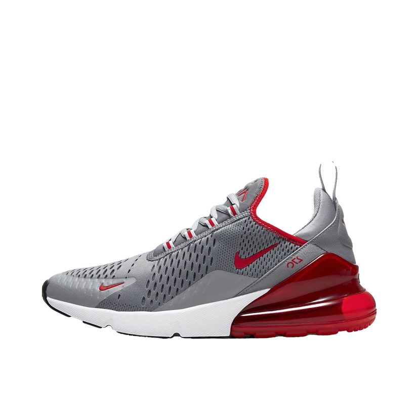 Кецове и обувки Nike Air Max 270 Particle Grey University Red Сиво | CW7048-001