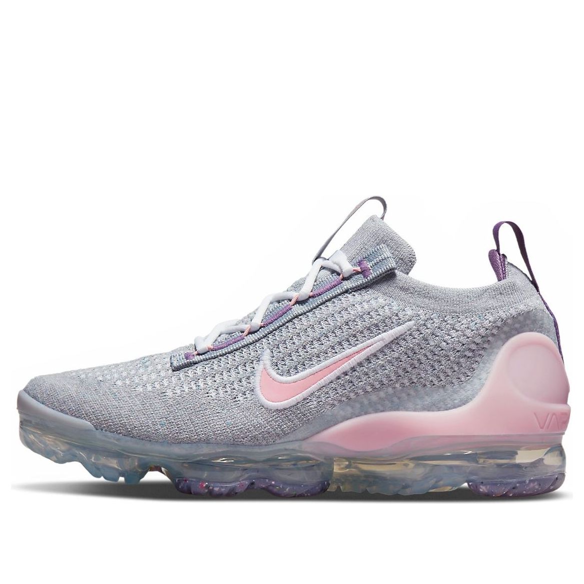Кецове и обувки Nike Air VaporMax 2021 Flyknit Лилаво | DB1550-007, 0