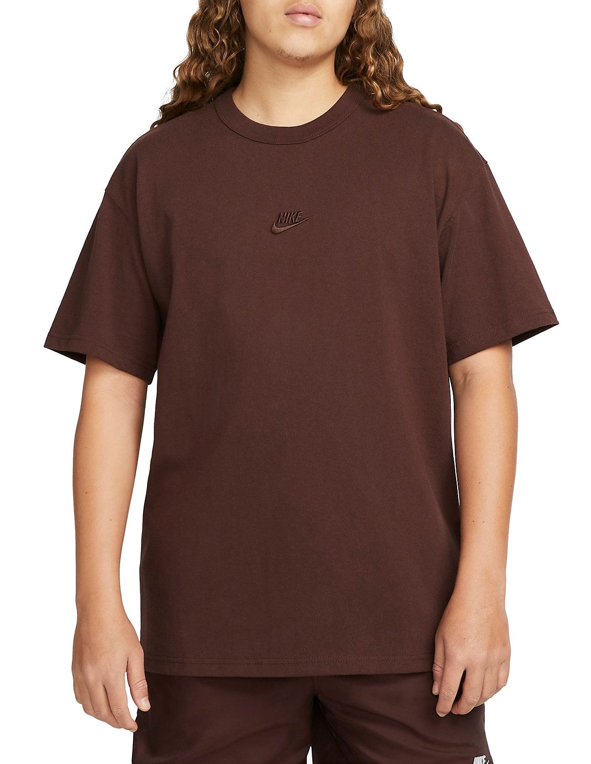 Тениска Nike Sportswear Premium Essentials Кафяво | do7392-227, 0