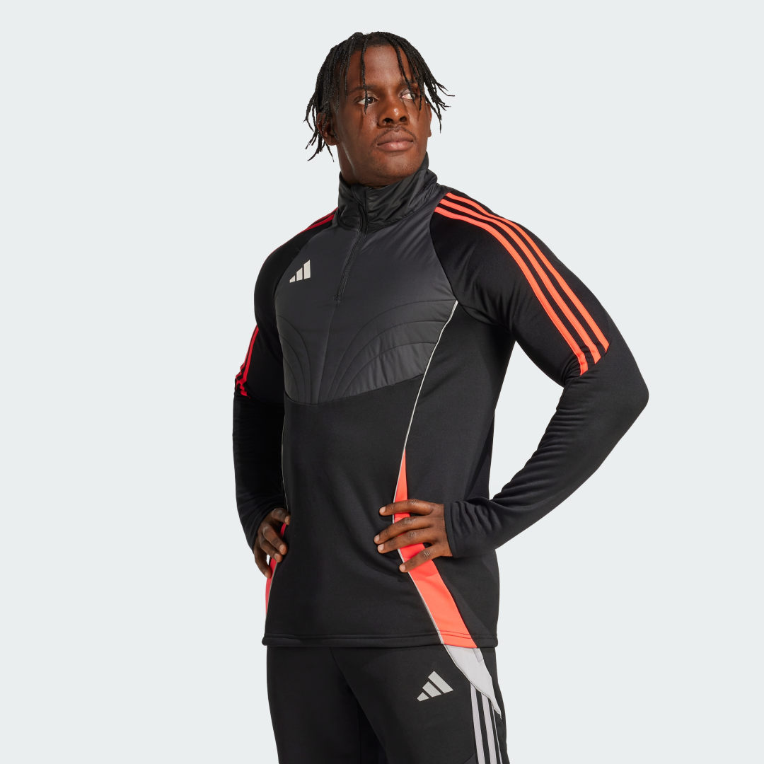 Суитчър adidas Performance Top Tiro 24 Winterized Черно | JI6330, 1