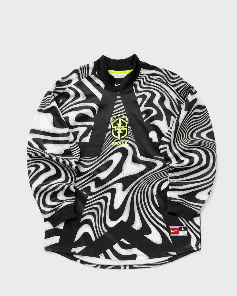 Фланелка Nike CBF Brasil AU Wavy Pattern Long-Sleeve Goalkeeper Shirt Многоцветен | IO0795-010