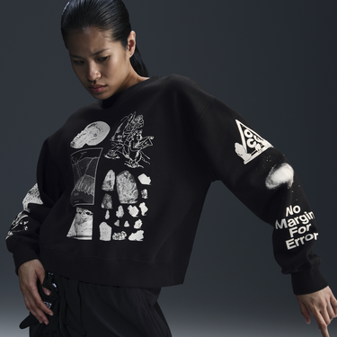 Суитчър Nike ACG Therma-FIT Repel Crewneck Sweatshirt Черно | FV7329-010, 4